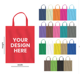Customized Handle Printed Non-Woven Tote Bags