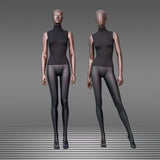 Realistic Plastic Female Full Body Mannequin Manikin Metal Stand Dress Display(Hair Wick Free)-Female Dummy -Model for Shop -Display