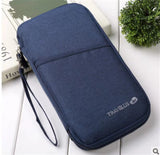 Travel Passport and Card Holder and Wallet Organiser Case for Daily Use and International Trip for Men and Women