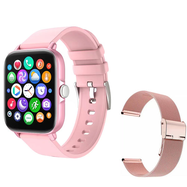 Smart Watch with Bluetooth Calling 1.3",120+ Sports Modes, 240*240 PX High Res with SpO2, Heart Rate Monitoring & IP67 Rating