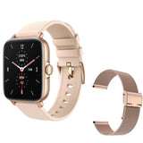 Smart Watch with Bluetooth Calling 1.3",120+ Sports Modes, 240*240 PX High Res with SpO2, Heart Rate Monitoring & IP67 Rating